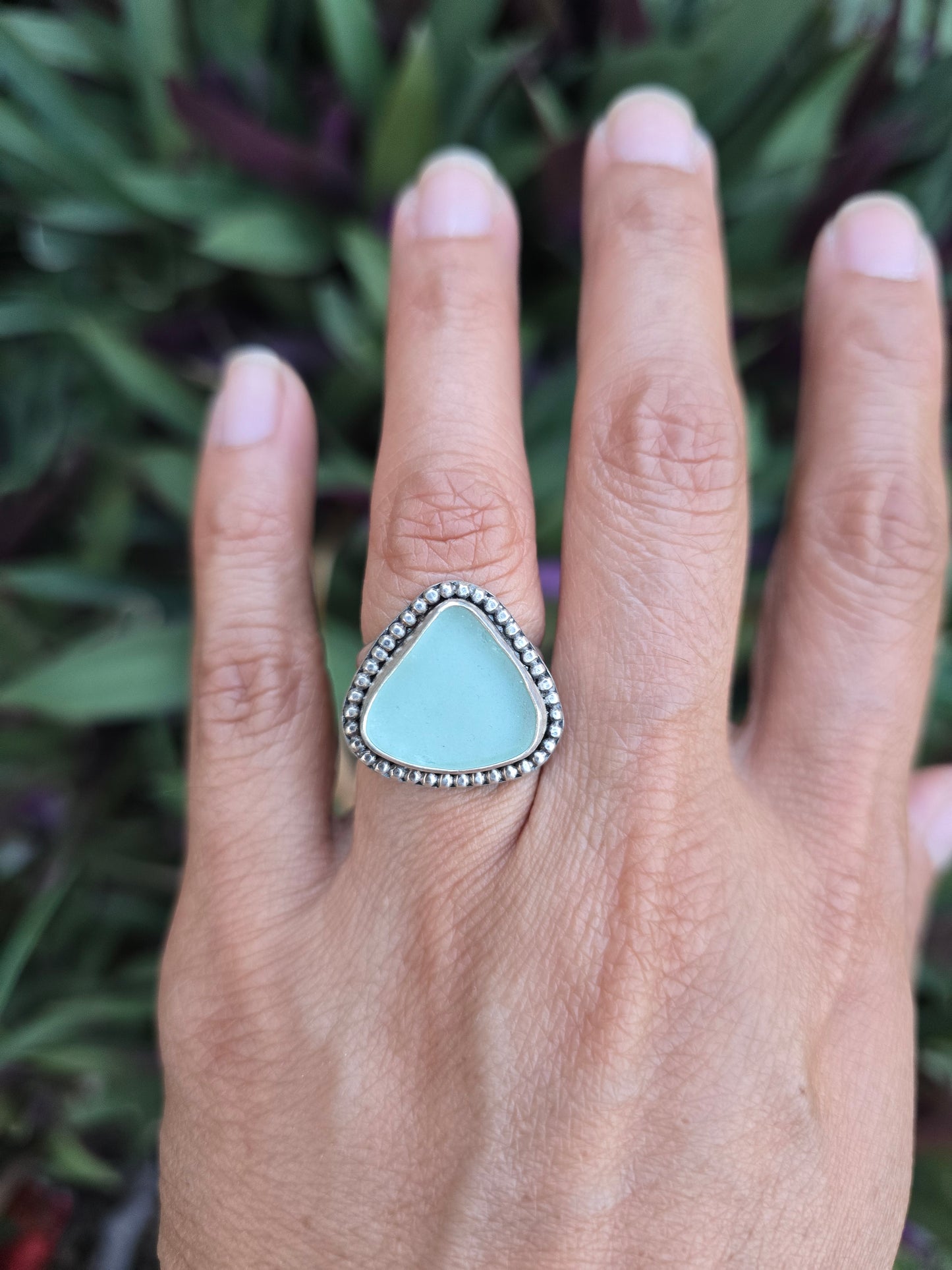 Seafoam Green Ring