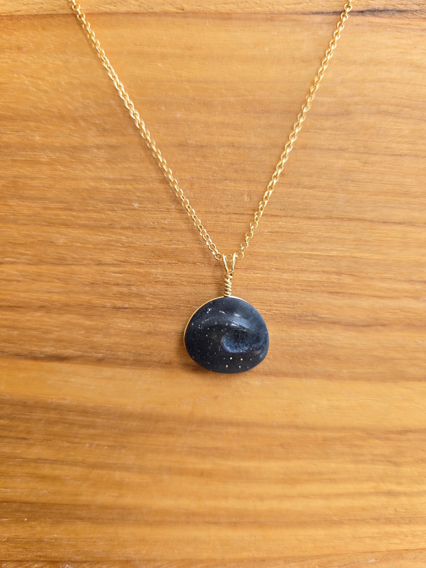 Blue Coral Nåpu necklace
