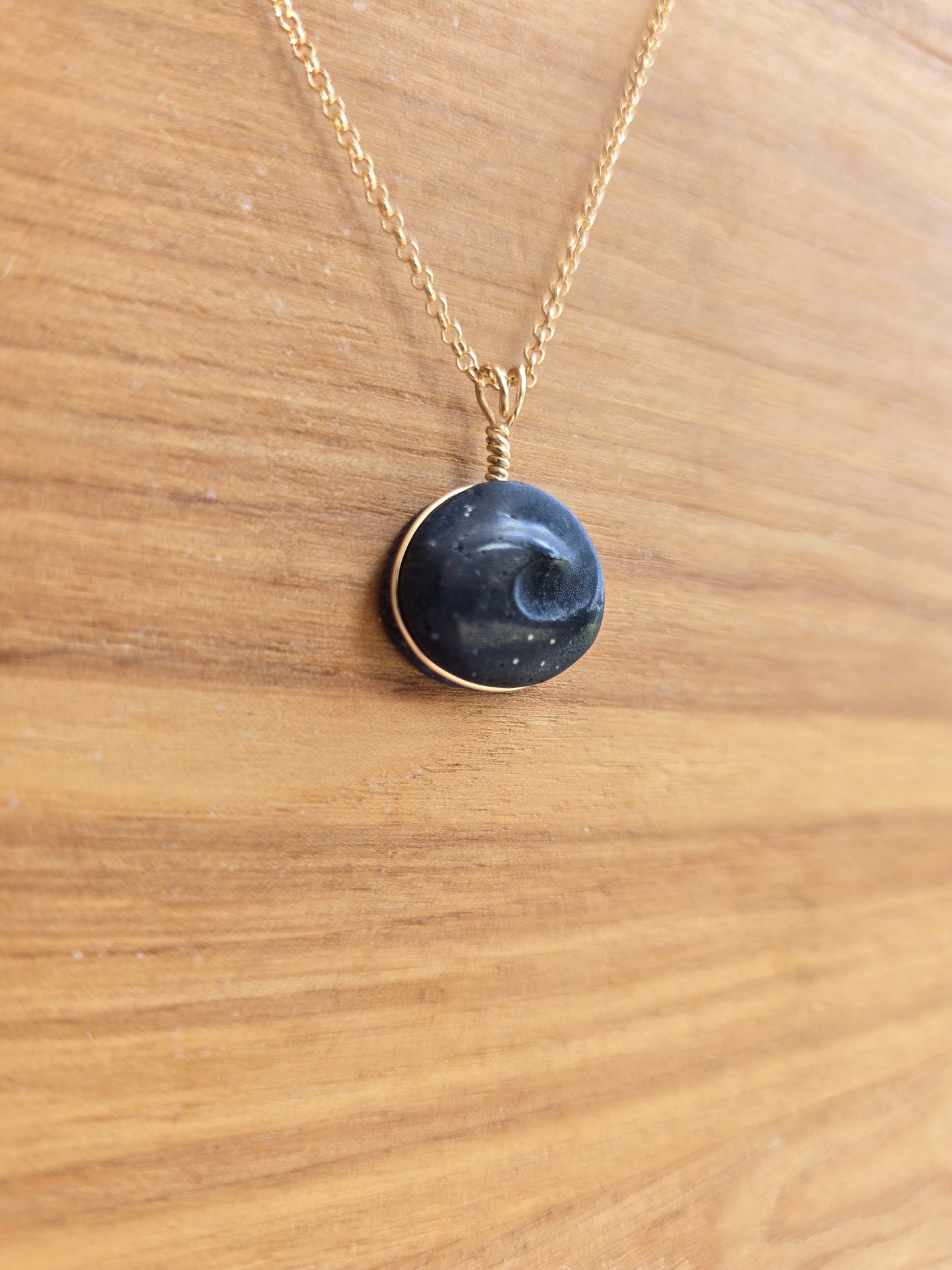 Blue Coral Nåpu necklace