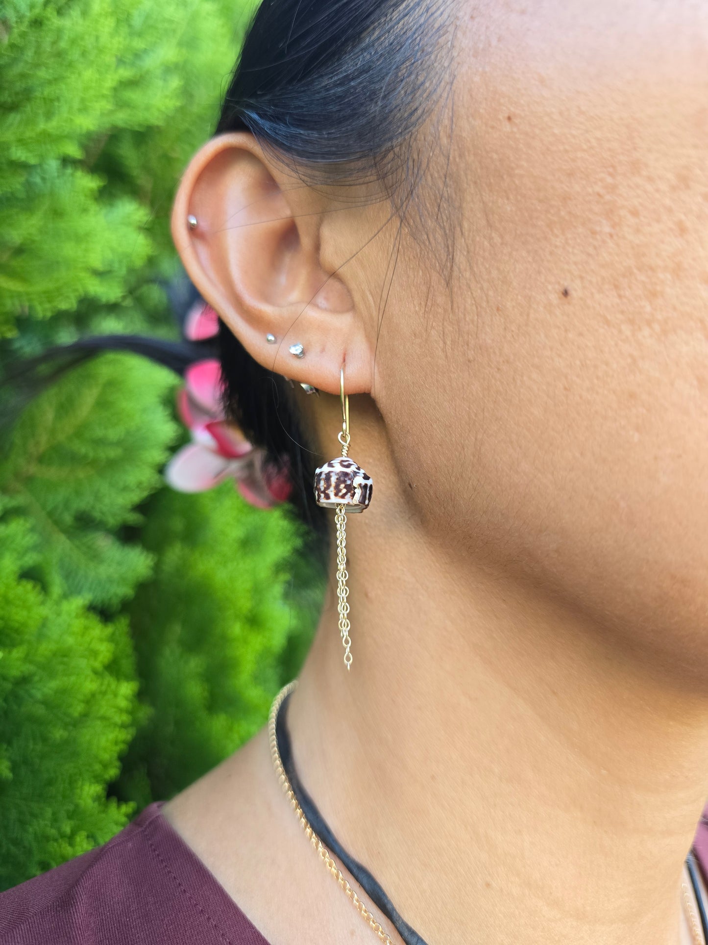 Coneshell Jellyfish earrings
