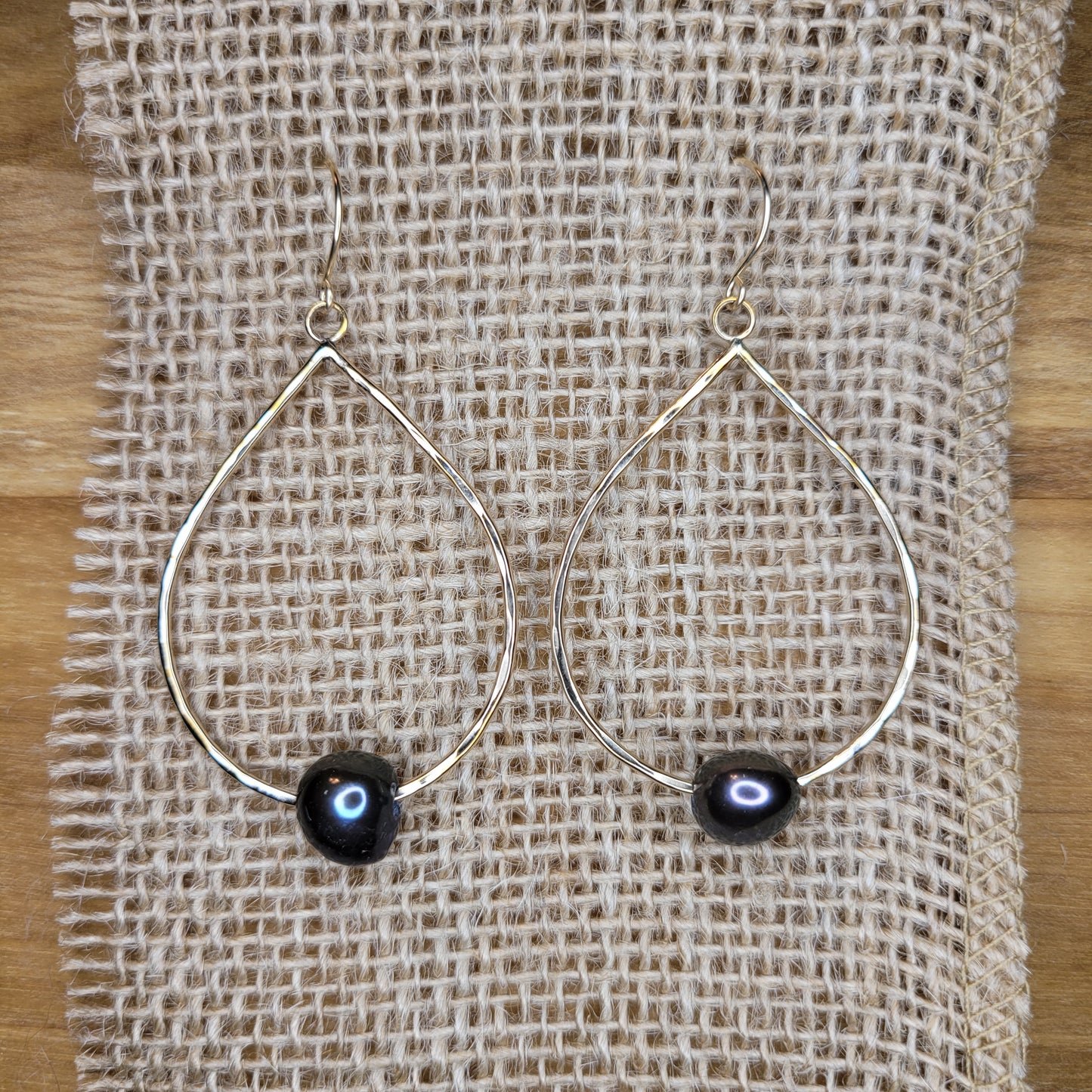 Pearl Teardrop Earrings