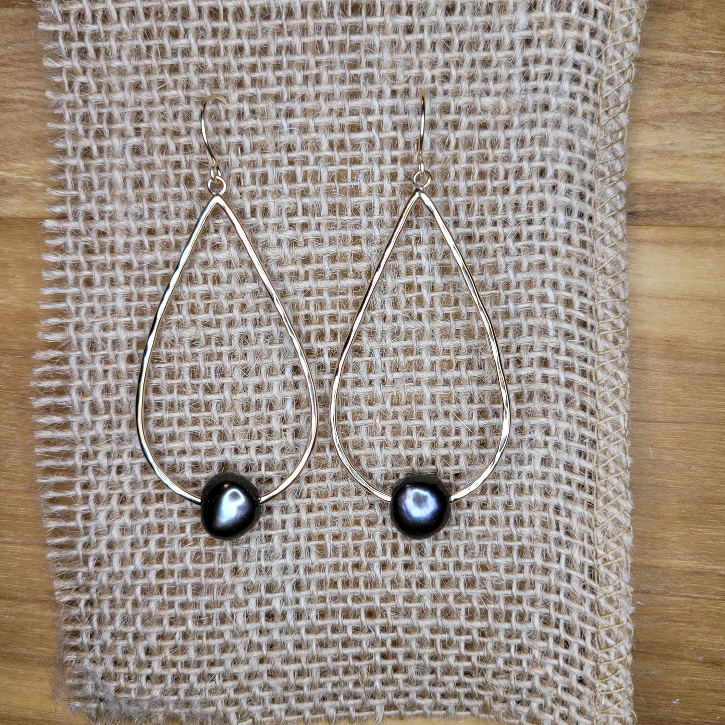 Pearl Teardrop Earrings