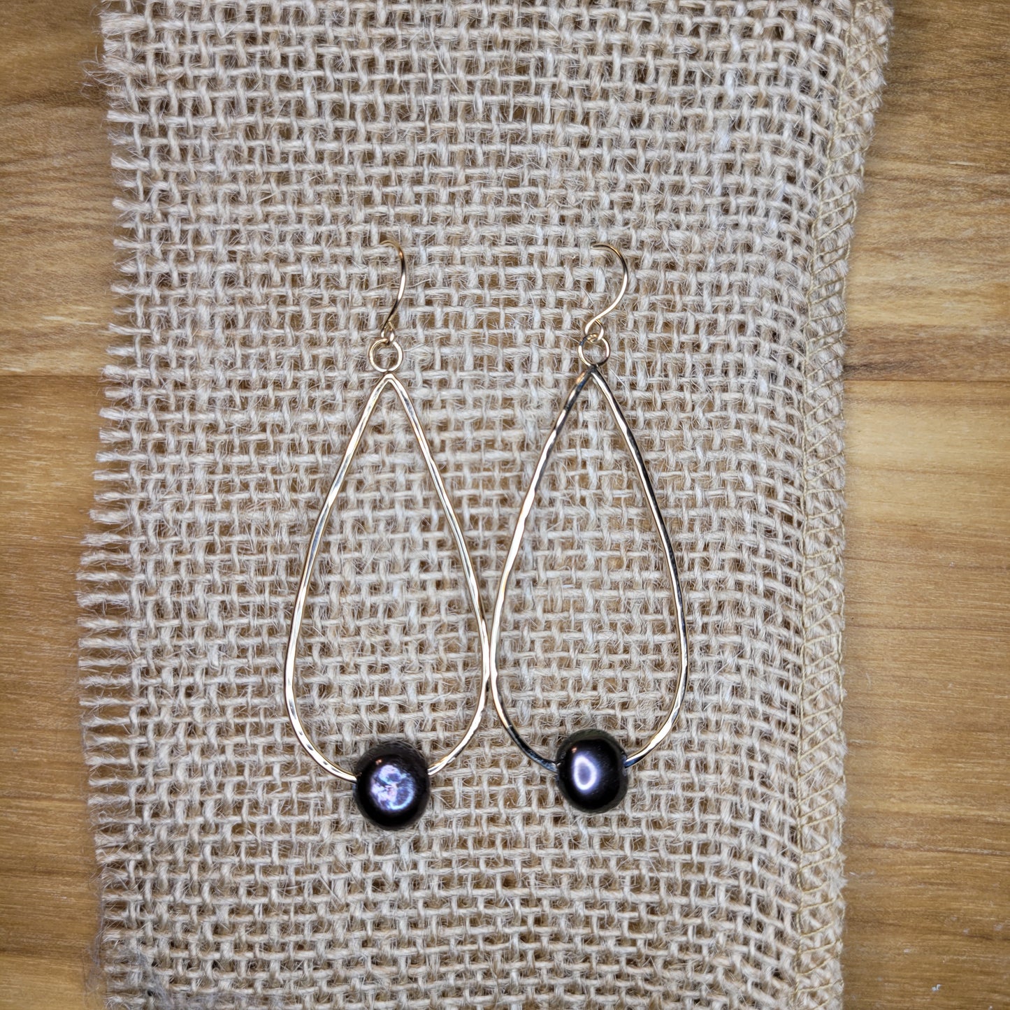 Pearl Teardrop Earrings