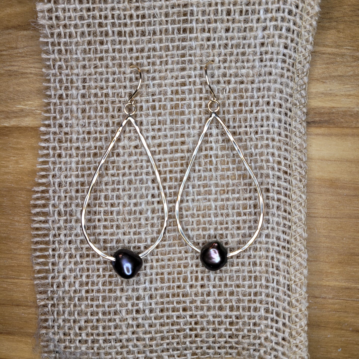 Pearl Teardrop Earrings