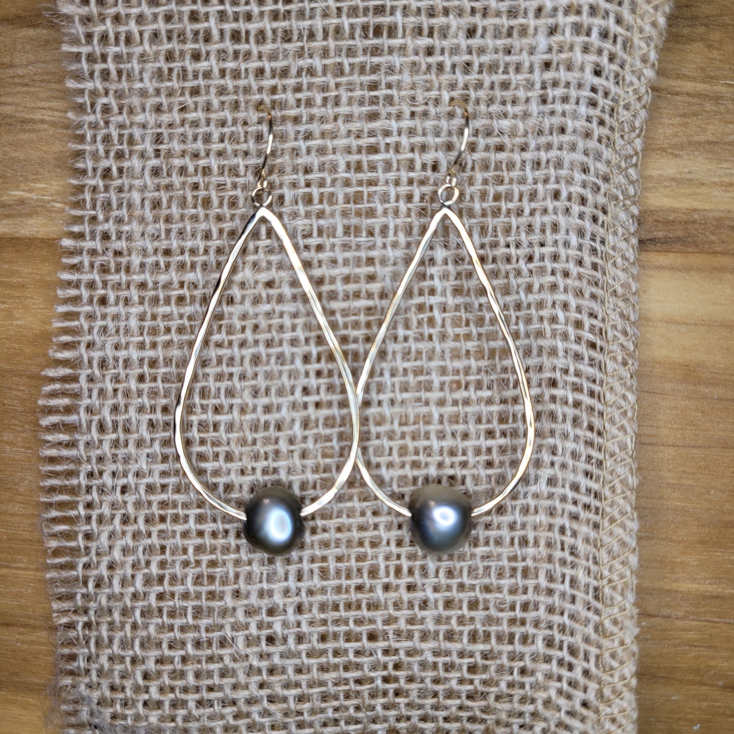 Pearl Teardrop Earrings