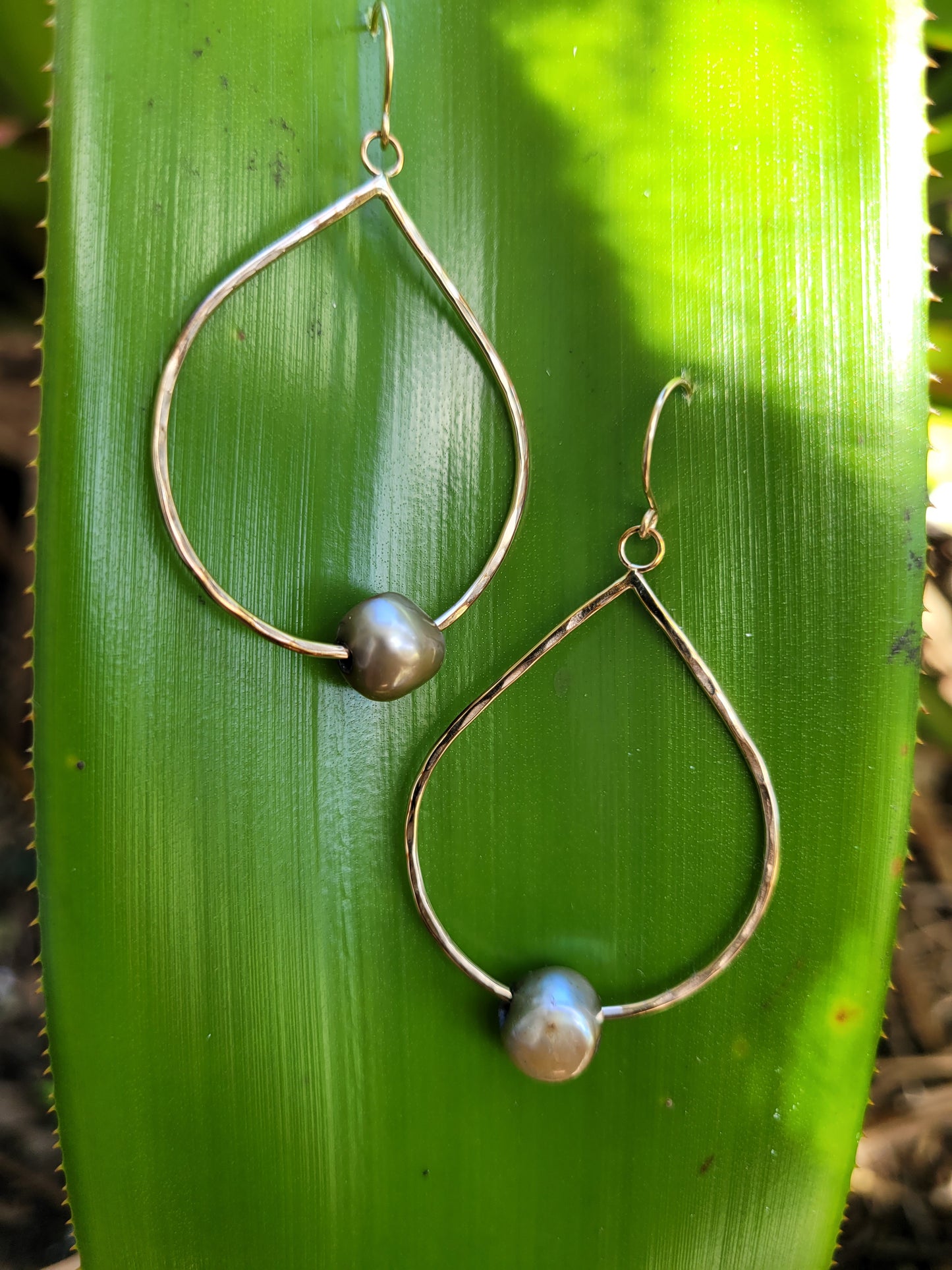 Pearl Teardrop Earrings