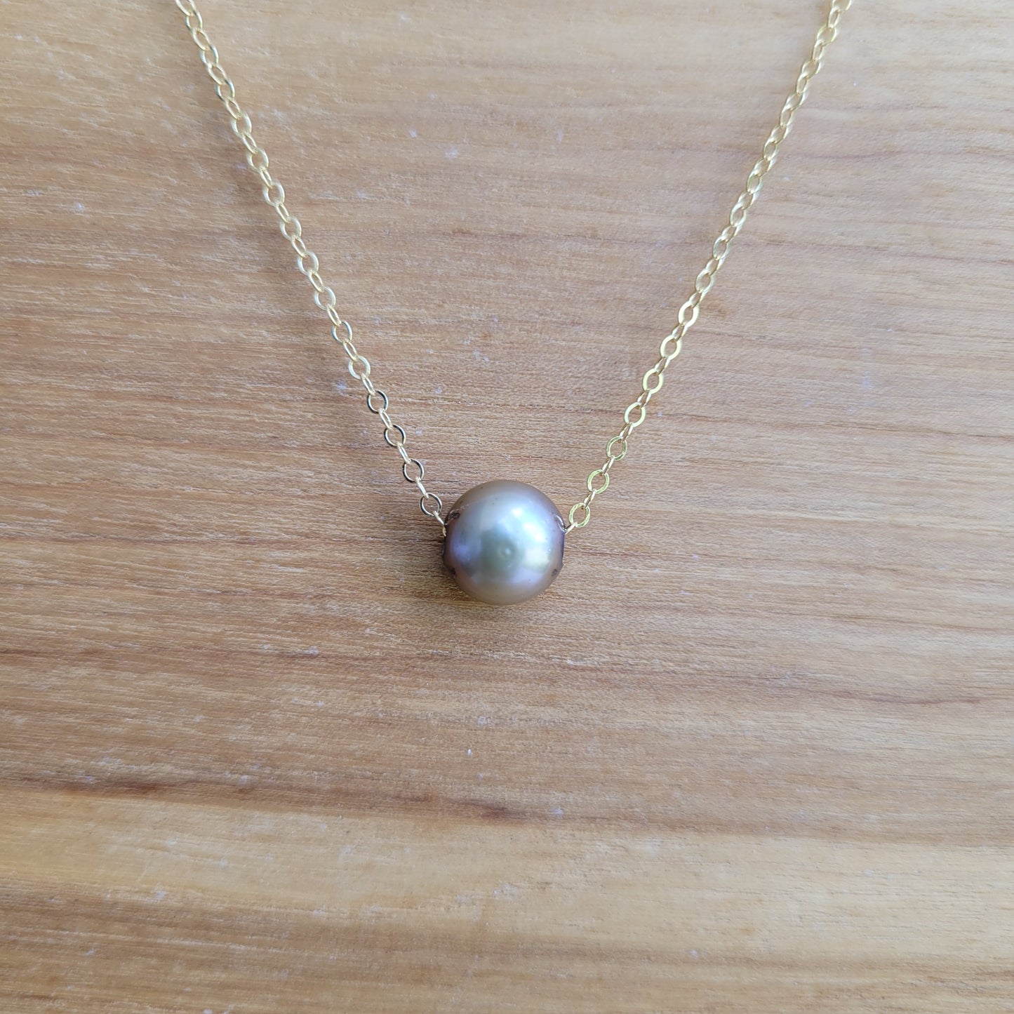 Floating Pearl Necklace