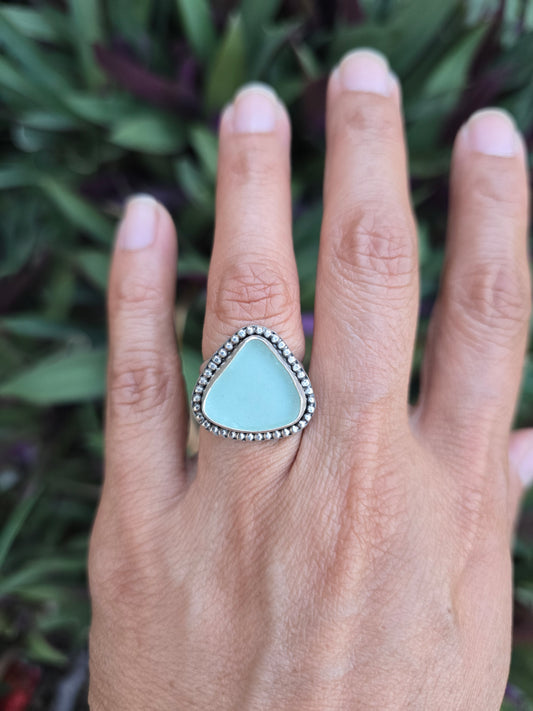 Seafoam Green Ring