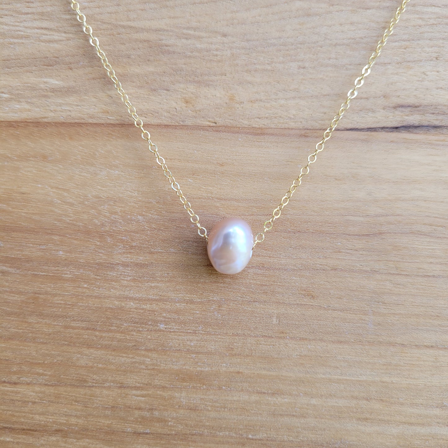 Floating Pearl Necklace