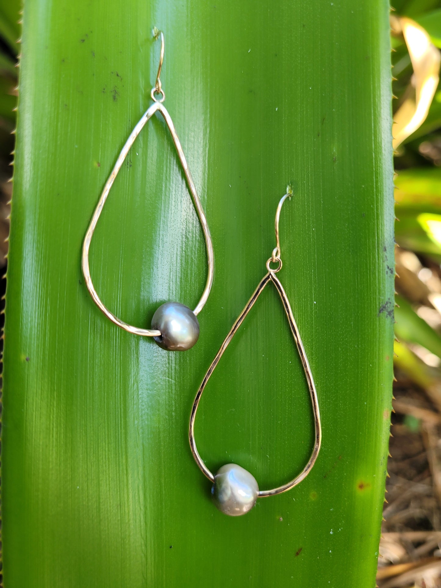 Pearl Teardrop Earrings