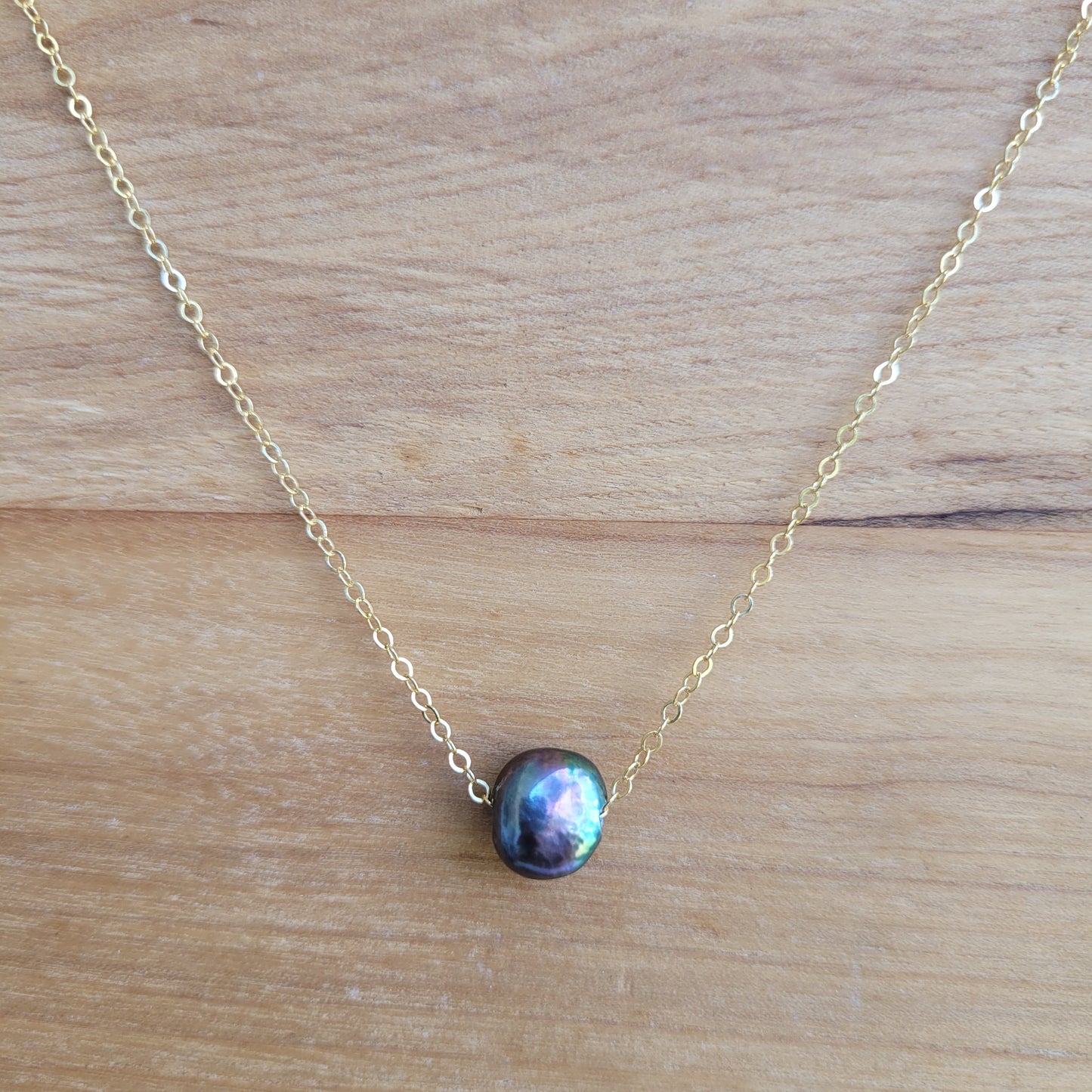 Floating Pearl Necklace