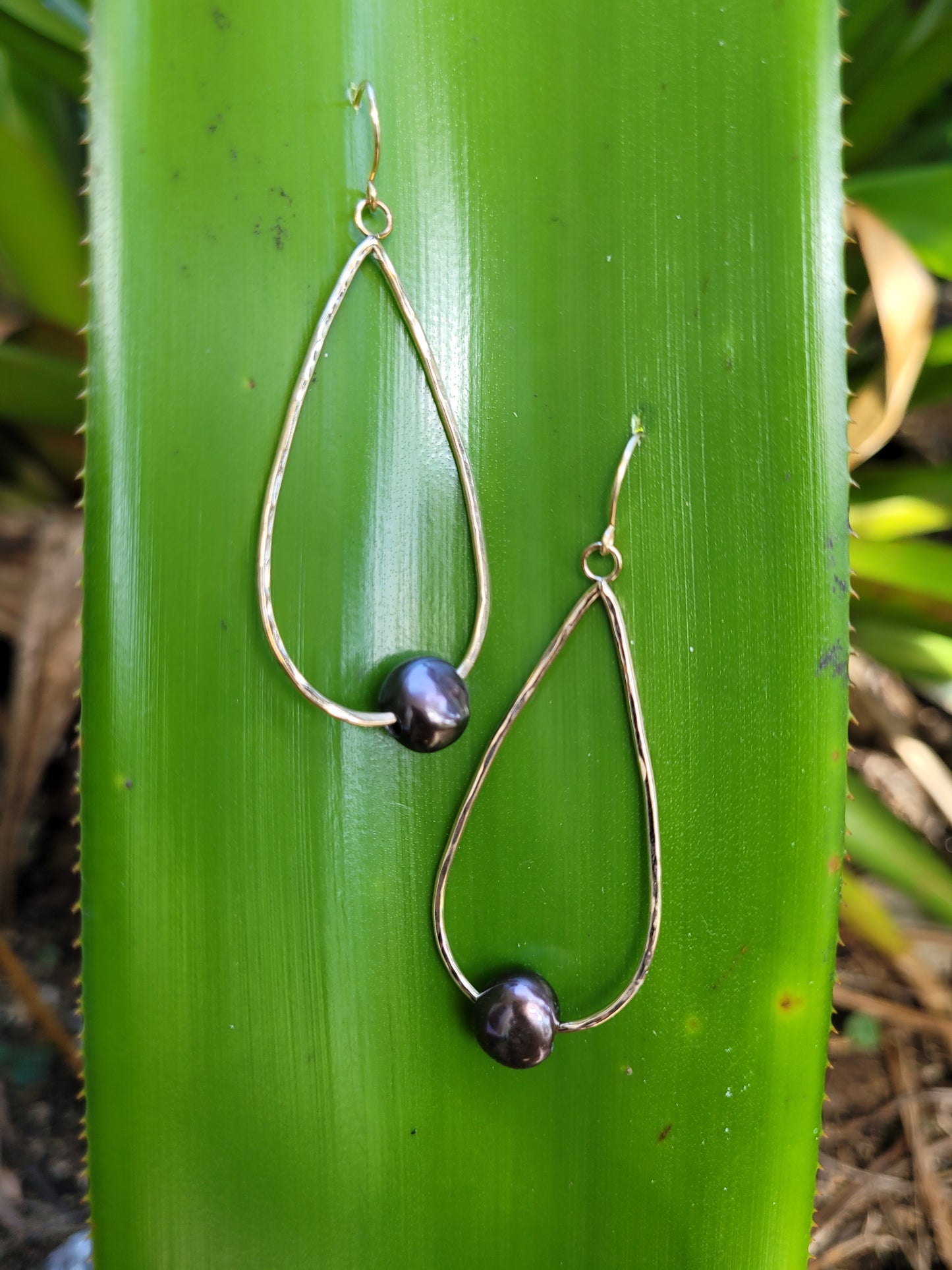 Pearl Teardrop Earrings