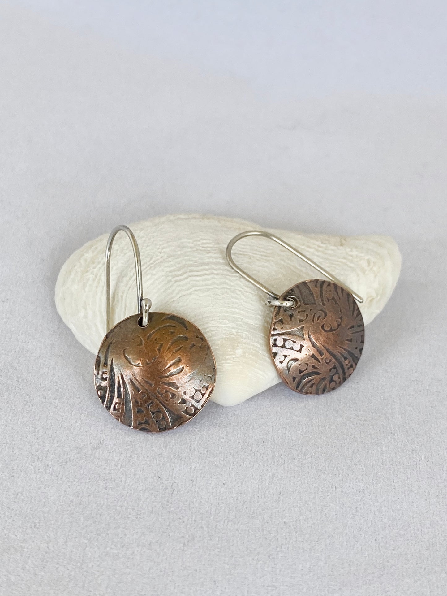 Breaker Waves Domed Earrings