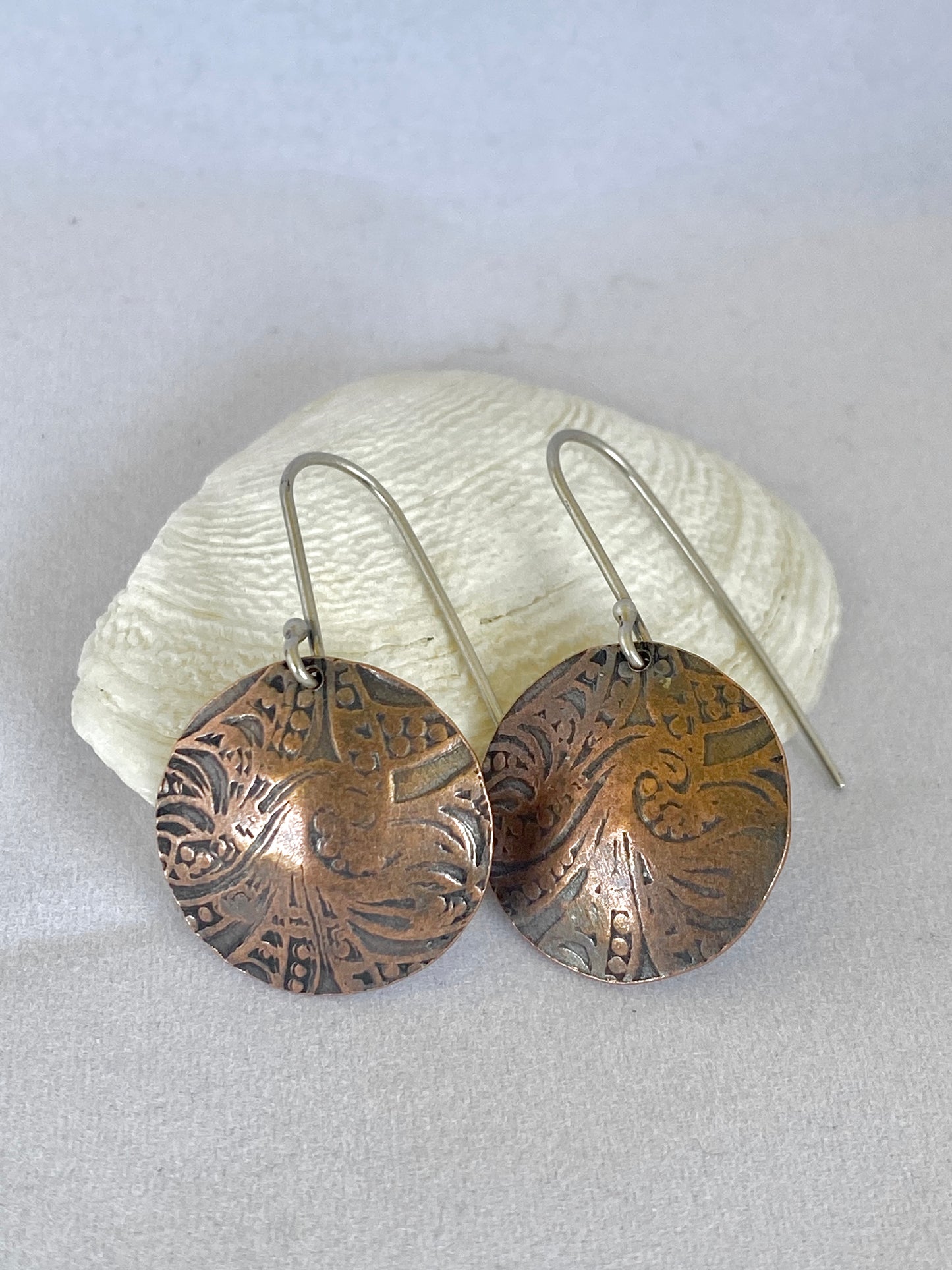 Breaker Waves Domed Earrings