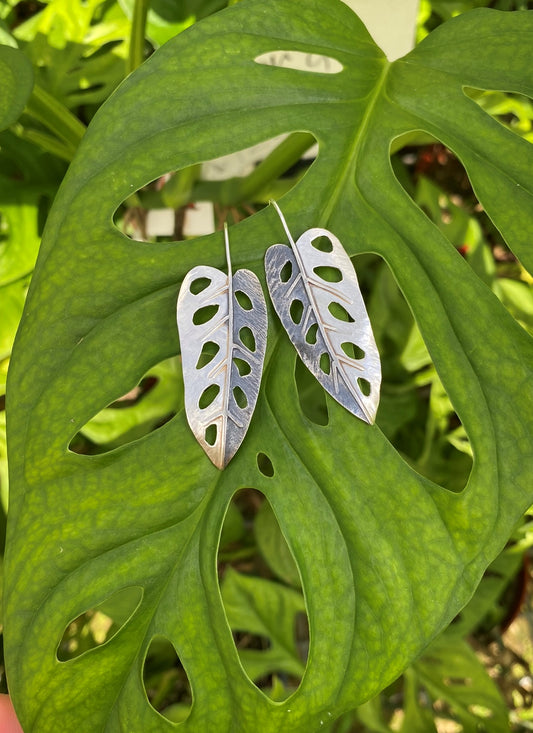 Monstera Adansonii Earrings