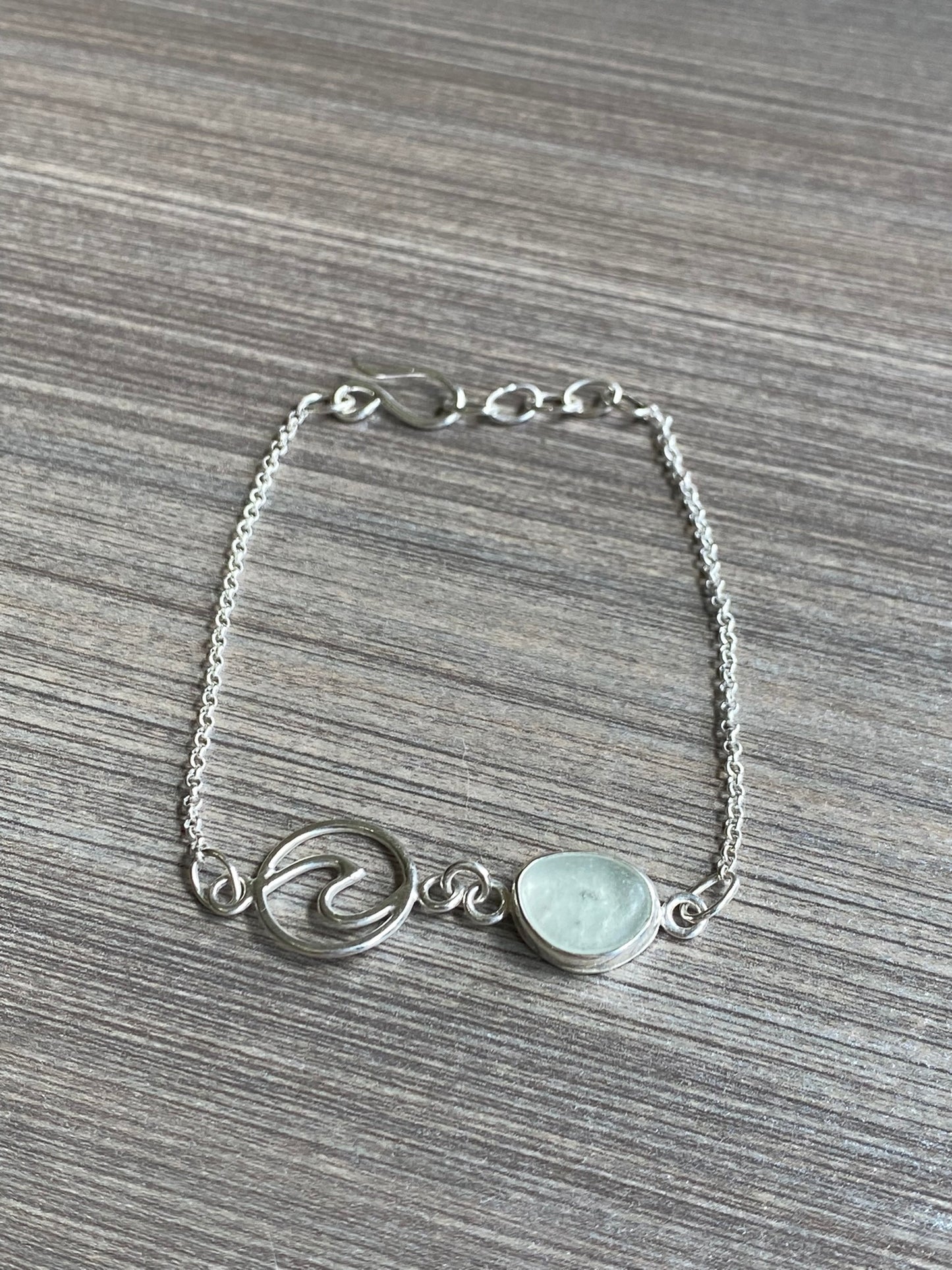 Nåpu Anklet with Seaglass