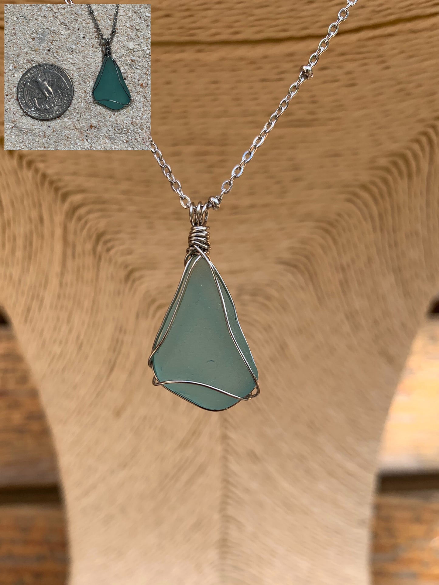 Northern Marianas Sea Glass Necklaces