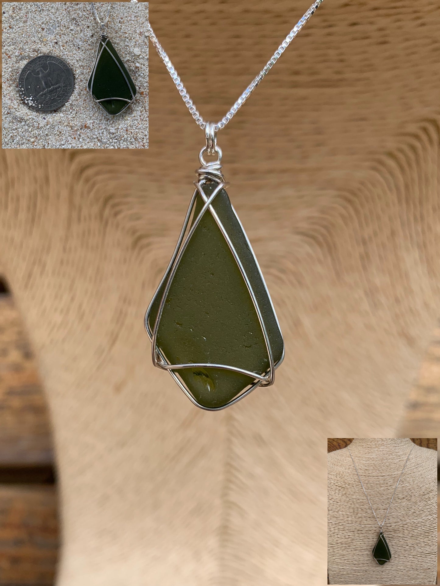 Northern Marianas Sea Glass Necklaces