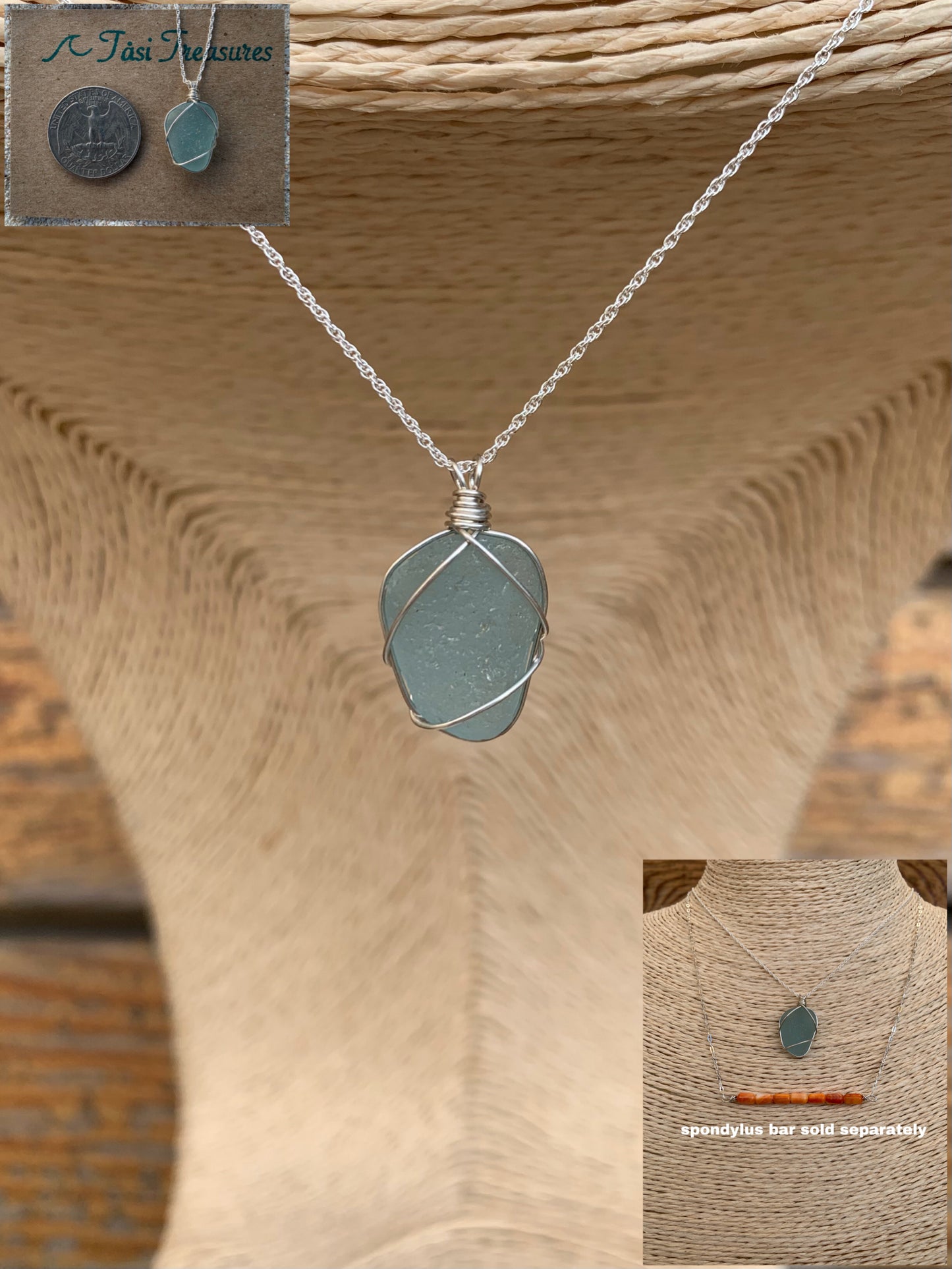 Northern Marianas Sea Glass Necklaces